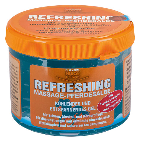 32530 Massage Pferdesalbe Refreshing, Pferd, Pferdepflege, Stallapotheke