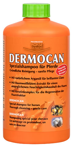 32525 DERMOCAN Pferdeshampoo, Pferd, Pferdepflege, Fellpflegemittel