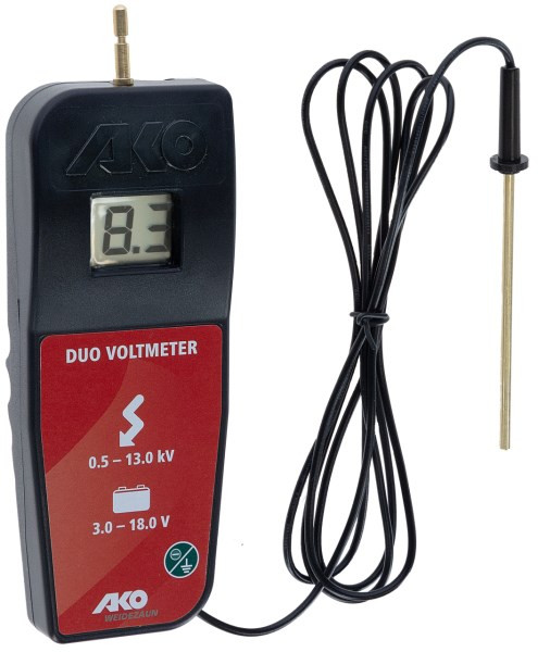 AKO Digital-DUO-Voltmeter, Weidezaun, Weidezubehör, Prüf- und Kontrollgeräte