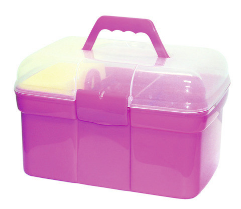 Putzbox befüllt, für Kinder